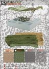 AFV Club AC35022 EXTRA THIN CAMOUFLAGE NET-JGSDF SNOW 1:35