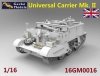 Gecko Models 16GM0016 Universal Carrier Mk.II 1/16