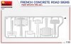 MiniArt 35659 FRENCH CONCRETE ROAD SIGNS. PARIS REGION 1930-40’s 1/35