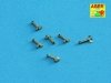 Aber 16111 Wing nuts PE nuts with turned bolt x 30 pcs. (1:16)