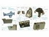 Quinta Studio QD48384 F8F-2 Bearcat 3D-Printed & coloured Interior on decal paper (Hobby Boss) 1/48