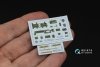 Quinta Studio QD48624 A6M5 Zero, Mitsubishi Prod. 3D-Printed & coloured Interior on decal paper (Fine Molds) 1/48