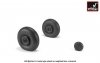 Armory Models AW48034 Iljushin IL-2 Bark early type wheels w/ weighted tires 1/48