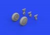 Eduard 648815 F4F-4 wheels early EDUARD 1/48
