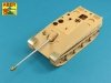 Aber 35L-270 German 8,8cm One part Pak 43/3 L/71 barrel for Jagdpanther Ausf G1 early 1/35