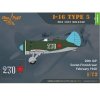 Clear Prop! CP72025 I-16 Type 5 (1938-1941) STARTER KIT 1/72