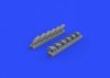 Eduard 648414 Typhoon Mk. Ib exhaust stacks EDUARD, HASEGAWA 1/48