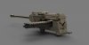 Panzer Art GB35-118 Flak43 Gun barrel with body for AA Gun 1/35