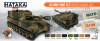 Hataka HTK-CS51 US Army paint set (MERDC camouflage) 8x17ml