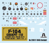 Italeri 2991 F-104G Cockpit 1/12
