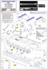 Aber 48031 Czołg KW 1 późny z wąskimi błotnikami Tamiya 1/48