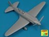 Aber A48114 Armament for Soviet fighter MIG-3 2x7,62ShKAS; 1x12,7mm UBS; pitot tube (1:48)