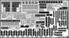 MK1 Design MD-20021 US Navy Aircraft Carrier CV-6 Enterprise Detail Up Parts Dx for Trumpeter 1/200