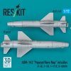 RESKIT RS72-0517 AGM-142 Popeye/Have Nap missiles (2 pcs) (3D Printed) 1/72