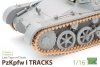 T-Rex Studio TR86003-1 PzKpfw I Tracks Late Type w/Cleats for Ausf.A only 1/16