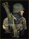 Young Miniatures YM1865 German Waffen SS with Panzerschreck 1/10