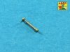 Aber 35L-180 25mm M242 Bushmaster early chain gun barrel & 7,62mm M240 machine gun barrel used on early M2/M3 Bradley or LAV-25 1/35