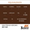 AK Interactive AK11304 WWI French Brown 17ml