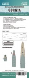 Wood Hunter W35096  ITALAN HEAVY CRUISER GORIZIA 1/350