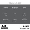 AK Interactive RC805 Rubber Black 17 ml