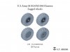 E.T. Model P35-168 Modern USA M1024/M1046 Humvee Sagged Wheels 1/35