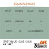 AK Interactive AK11907 GREY-BLUE 1920S-1930S – AIR 17ml
