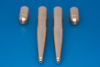RB Model 32AB09 20mm Hispano cannons for Spitfire (wing E & C) 2 x cannons & 2 gaps 1/32