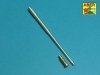 Aber 35L-244 Gun barrel for German Rheinmetall 12,8cm K 44 L/55 Anti-Tank Gun 1/35