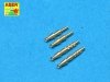 Aber A32003 Set of 4 barrels tips for German 7,92 mm MG 17 aircraft machine guns (1:32)