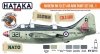 Hataka HTK-CS113 Modern RN Fleet Air Arm Paint Set Vol. 1 (6x17ml)