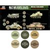 AK Interactive RCS127 British Army AFV Desert Colors. North Africa and Mediterranean 1940-1943 6x17ml