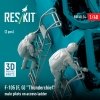 RESKIT RSF48-0074 F-105 (F, G) Thunderchief male pilots on access ladder (2 pcs) (3D Printed) 1/48