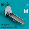 RESKIT RSU72-0221 BAE HAWK T.1 EXHAUST NOZZLE FOR AIRFIX KIT (3D PRINTED) 1/72