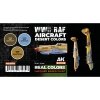 AK Interactive RCS110 WWII RAF Aircraft Desert Colors 3x17ml