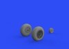 Eduard 648511 P-51D wheels diamond tread 2 1/48 EDUARD