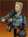 Young Miniatures YM1829 GERMANMG34 GUNNER 1941 1/10