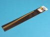 Aber BR06 Brass round rods 0,60 mm length 250 mm x 8 pcs.