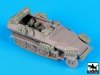 Black Dog T72077 Sd.Kfz.251 accessories set for Dragon 1/72