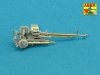 Aber 35L-118 Barrel for Russian 12,7mm heavy machine gun DShK, after WWII version (T-54/55; BTR-60APC) (1:35)