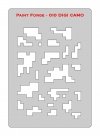 Paint Forge PFST010M STENCIL - DIGI CAMO
