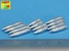 Aber 16073 Panzer IV various 7,5 cm ammo projectiles x 12 pcs. (1:16)