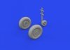 Eduard 648914 Bf 109K-4 wheels EDUARD 1/48
