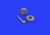 Eduard 648455 Spitfire Mk. I wheels 1/48 TAMIYA