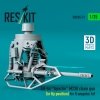 RESKIT RSU35-0072 AH-64 Apache M230 chain gun (in fly position) for Trumpeter kit (3D Printed) 1/35
