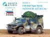 Quinta Studio QD35013 GAZ Tiger family 3D-Printed & coloured Interior on decal paper (for Zvezda kit) 1/35