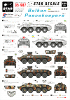 Star Decals 35-987 Balkan Peacekeepers #1 Ukrainian BTR-70 1/35