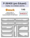 Omask 64003 P-39/P-400 masks for control surfaces (for Eduard) 1/48