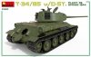 Miniart 35290 T-34/85 w/D-5T. PLANT 112. SPRING 1944. INTERIOR KIT 1/35