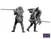 Master Box 35210 Wounded brother. Indian Wars series, XVIII century. Kit No. 2 1/35