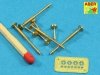 Aber 35L-199 Armament for British WWI Medium Tank Mk.A Whippet 8mm Hotchkiss m.1909 x 4pcs. (1:35)
